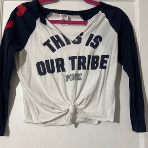 Victoria secret pink Cleveland Indians shirt